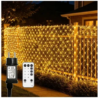 dankeled Lichternetz LED 3x2 m Warmweiß