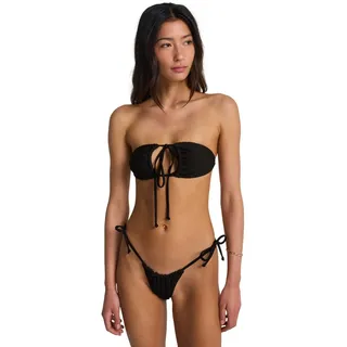 Bikini-Hose BILLABONG "Summer High Low Tide", Damen, Gr. XS, schwarz, Obermaterial: 69% Polyester, 23% Polyester, 8% Elasthan., Badehosen Bikini-Hose