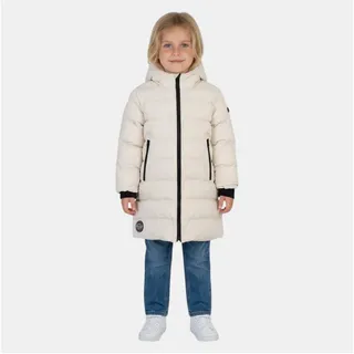 Lee Cooper Parka Mädchen Parka lang Winterjacke Jacke 4–14 Jahre mit Kapuze Kinderjacke Mädchen Mantel knielang Jacke beige 6JAHRE