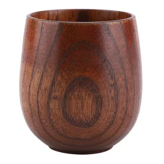 Naturholz-Bierbecher,Holzbecher, Holz-Trinkbecher, Retro-Tee-Milchsaft-Klassiker-Holz-Trinkbecher-Schalen, Bierkrug aus Holz Bierbecher Trinkbecher Holzbecher, Naturholz-Bierbecher, Holz-Trinkbec