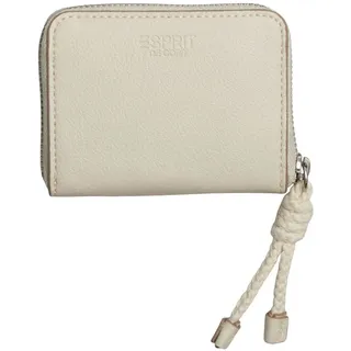 ESPRIT Rhea Mini Zip Wallet Cream White
