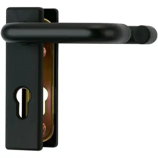 ABUS Feuerschutzgarnitur Beidseitig Drücker Schwarz 21523