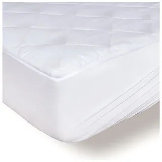 Dreamzie Matratzenschoner Gesteppt 180 x 200 cm weiß