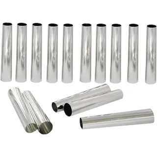 15x Schaumrollen-Formen 10cm Backform Schillerlockenform Sahnerollen Cannoli