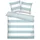 Renforcé fresh sage 200 x 220 cm + 2 x 80 x 80 cm
