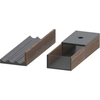 Duravit Einrichtungssystem Set 208x321x55mm, US Nussb mass., f WTU