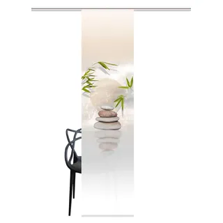 HOME WOHNIDEEN Schiebegardine Benessa 245 x 60 cm sand
