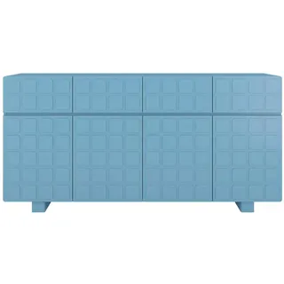 Möbel Kraft Sideboard 168,9 x 83,8 cm Blau