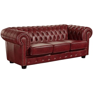 Max Winzer Norwin Sofa 3-Sitzer rot