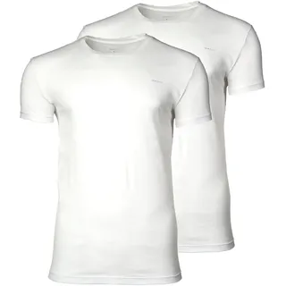 GANT C-NECK T-SHIRT 2-PACK weiß M