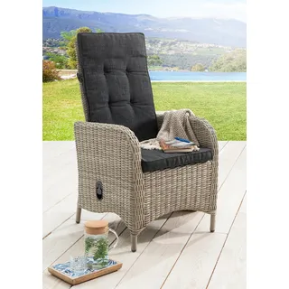 Destiny Gartensessel PALMA 59 x 60 x 109 cm weiß 2 St.
