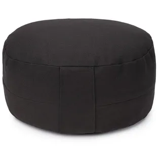 yogabox Yogakissen Glückssitz® Yogakissen OVAL - regional hergestellt, robust, anpassbare Füllmenge grau