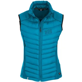 MAUL Sardona Rec II - Damen Hybrid-Steppweste - petrol blau - 46