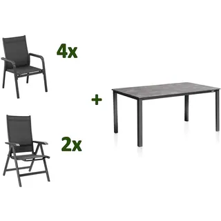 KETTLER Garten-Essgruppe Cubic/BasicPlus grau