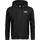 Reißverschlusspullover Hoodie Schwarz/Weiß M