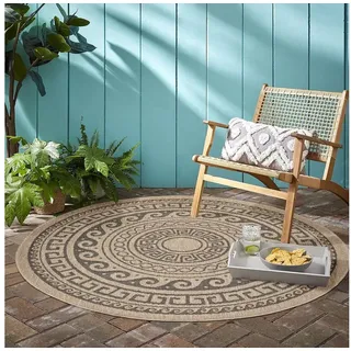 Ayyildiz Teppiche Outdoorteppich COMILLA 0887«, BLACK, 120 cm