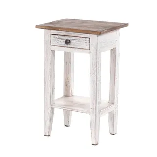 DESIGN DELIGHTS PLANTA Weiß Mahagoni 52 x 34 cm