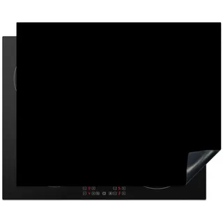 onlywow Herdabdeckplatte 65 x 52 cm Schwarz