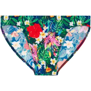 HOM Badeslip Swim Micro Briefs Peacock Blau/Grün M
