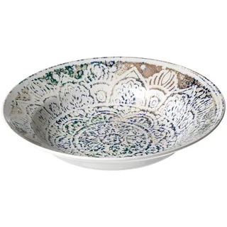 Ritzenhoff & Breker Pastateller 29 cm beige/blau
