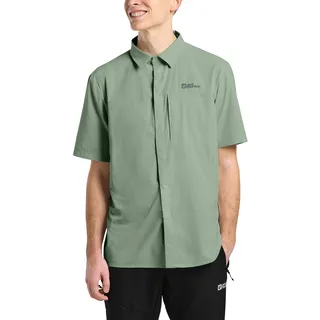 Jack Wolfskin Vandra Kurzarmhemd - Eucalyptus - XL
