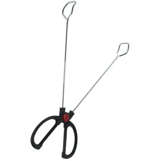 Eddy Toys Grillzange 1 cm Edelstahl Schwarz/Mehrfarbig