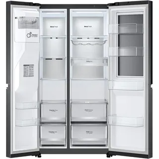 LG GSXV90MCAE Side-by-Side (635 l, 1790 mm hoch, Schwarz)