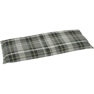 GO-DE Bankauflage 115 x 48 x 6 cm grau-kariert 1 St.