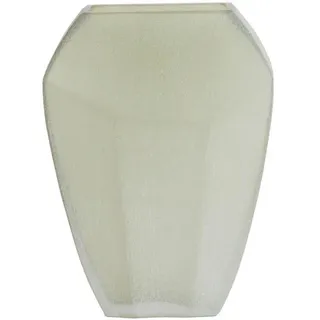 Light & Living Vaze, Salbeigrün, Glas, 33.5 cm, Dekoration, Vasen, Glasvasen