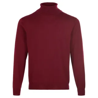 Rollkragen-Pullover Peter Hahn rot, 52