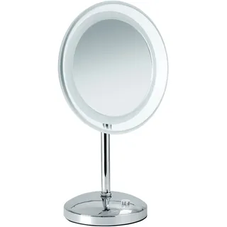 Nicol 4025500 Mariella Kosmetikspiegel LED-Beleuchtung Standspiegel 5-fach Vergrößerung