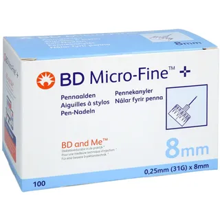 EvivaMed Handelsgesellschaft mbH BD MICRO-FINE+ Pen-Nadeln 0.25x8mm 31G 100 st
