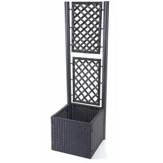 MCW Poly-Rattan, RANKGITTER Anthrazit,