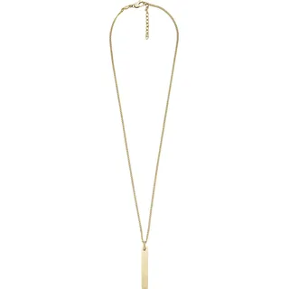 Fossil Kette mit Anhänger Herren Drew Gold/Edelstahl