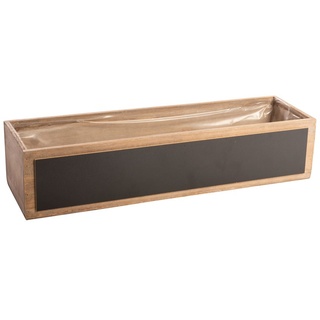 Freese Holzkiste  Holz-Pflanzkiste, cappuccino 45 x 13 x 10 cm