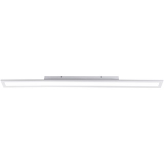 LED-Panel, weiß, 120x10cm, neutralweißes Licht, dimmbar, modern