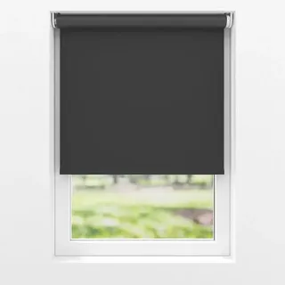 VONROC SMART BLINDS - Elektrisches Rollo - Verlängerung - 100 x 190 - Schwarz - Ohne Fernbedienung und Ladekabel