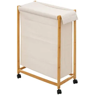 Five 5five - Wäschekorb roller 52l beige