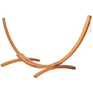 LA SIESTA® Maera Natur Holz-Gestell, für Einzel-Hängematten