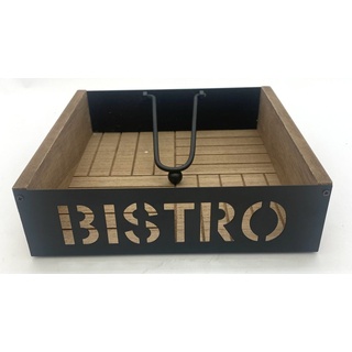 Serviettenhalter BISTRO (BHT 18x5x18 cm)