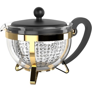 BODUM Kaffee Teebereiter Stövchen gold chrom (Teebereiter gold)