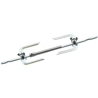Tubayia Teleskop Drehspieß Grillspieß Rotisserie BBQ Drehspiess für Grill Ofen