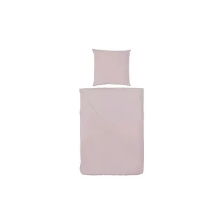 Stone-Washed Bettwäsche , rosa/pink , Maße (cm): B: 135 H: 1