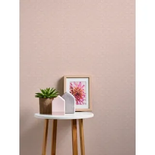 A.S. Création Vliestapete Trendwall, leicht strukturiert, abstrakt, gemustert, Motiv, Glitzertapete Tapete Art Deco Tapeten Wohnzimmer Schlafzimmer Küche rosa