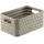 Aufbewahrungskorb Country 4 l 23,7 x 15,8 x 10,8 cm cappuccino