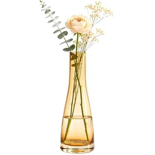 Glas Einzelne Knospe Vase handgefertigt geblasen kleine Blumenvase einzelner Stiel Vasen Mini süße dekorative Knospe Blumenvase schmaler Hals Vase Heimdekoration Tafelaufsätze Schreibtisch