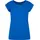Extended Shoulder Tee Bright Blue S