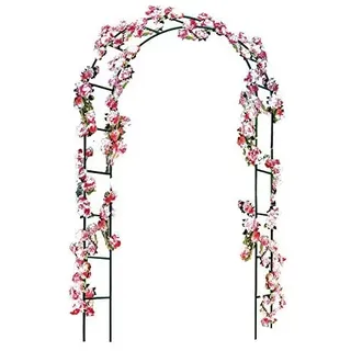 rg-vertrieb Rosenbogen Torbogen Garten Rankhilfe Pergola Spalier Rankgitter 240cm Metall