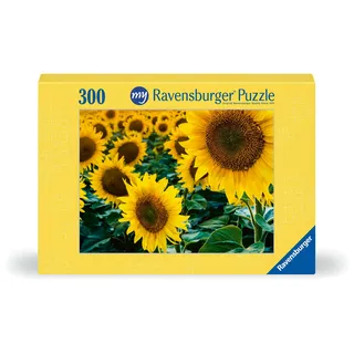Ravensburger Fotopuzzle 300 Teile mit eigenem Bild Querformat Gelb | 300 Teile, Zum Selbstgestalten, Personalisierte Fotogeschenke, Für Kinder und Erwachsene