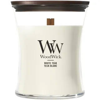 Woodwick White Teak medium 275 g